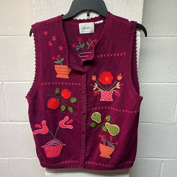 Eagle's Eye Tops - In Stitches by Eagle's Eye Burgundy Sweater